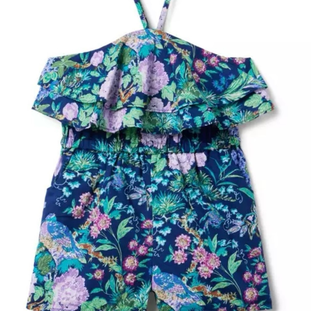 Girls Janie & Jack Romper Like New